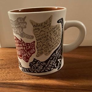 Literary Cat Mug - Kitten Quotes